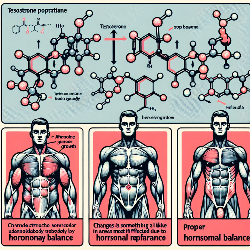 Propionato de testosterona y su impacto sobre el equilibrio corporal