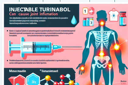 ¿Puede Turinabol inyectable causar inflamación articular?