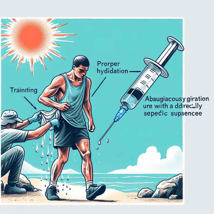 Qué adaptaciones hacer si entrenas en clima caluroso con Turinabol inyectable