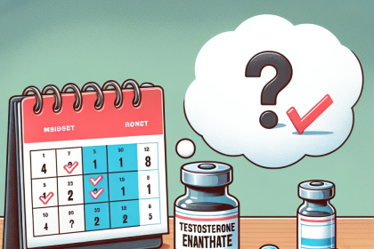 Qué hacer si se olvida una dosis de Enantato de testosterona