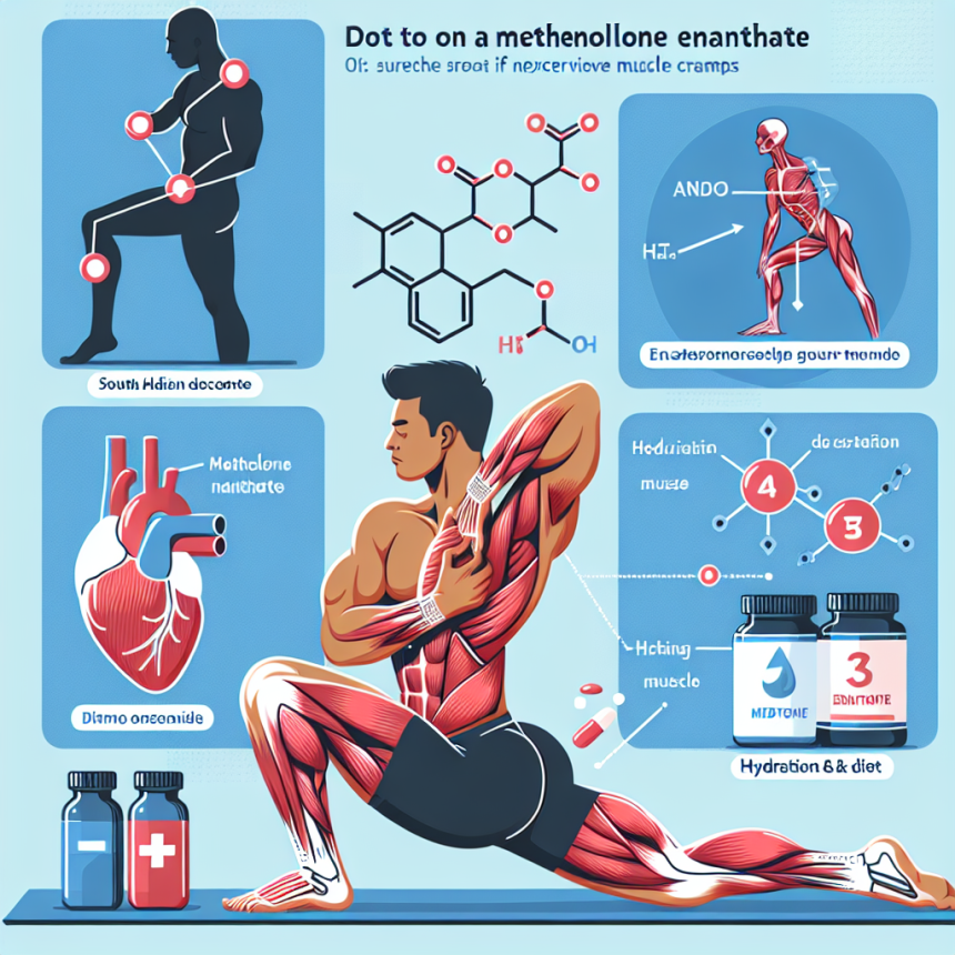 Qué hacer si tienes calambres musculares con Enantato de metenolona