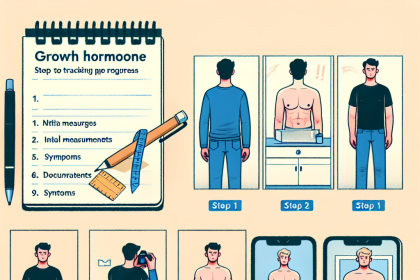Cómo registrar tu progreso con Hormona del crecimiento en fotos