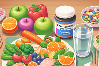 Dieta recomendada durante el uso de Phentermine Hydrochlorid