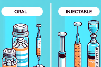Diferencias entre Retatrutide oral e inyectable