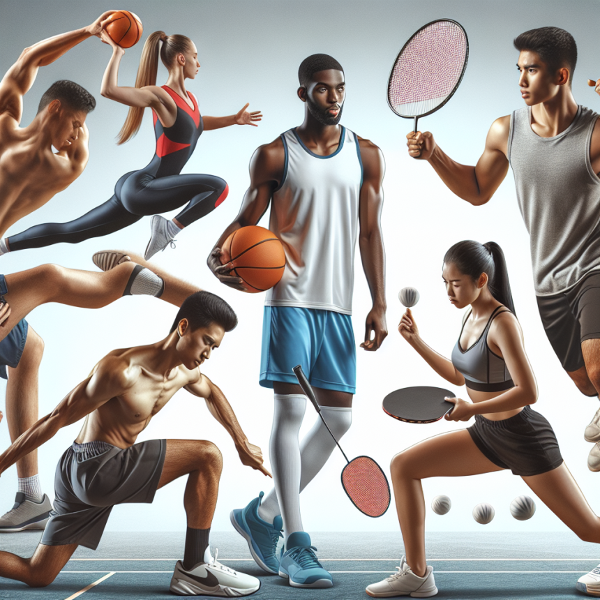 Preparativos para ganar masa muscular en deportes que requieren coordinación