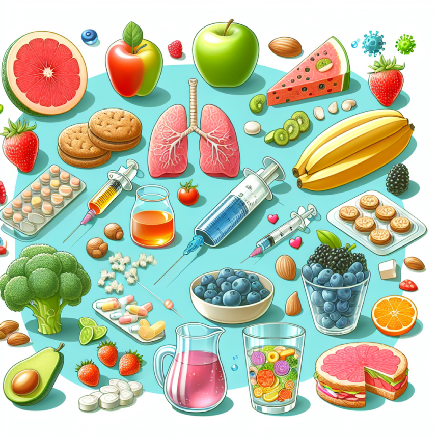 Qué alimentos facilitan el metabolismo de Agua bacteriostática para inyección