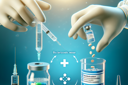 Qué esperar al combinar Agua bacteriostática para inyección con orales