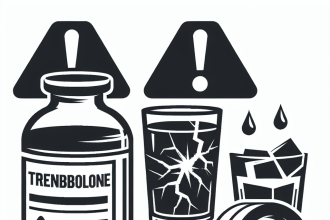 Qué ocurre al mezclar Trenbolone con alcohol