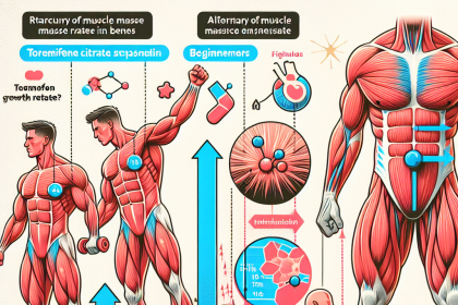 Citrato de toremifeno y ritmo de crecimiento muscular en principiantes
