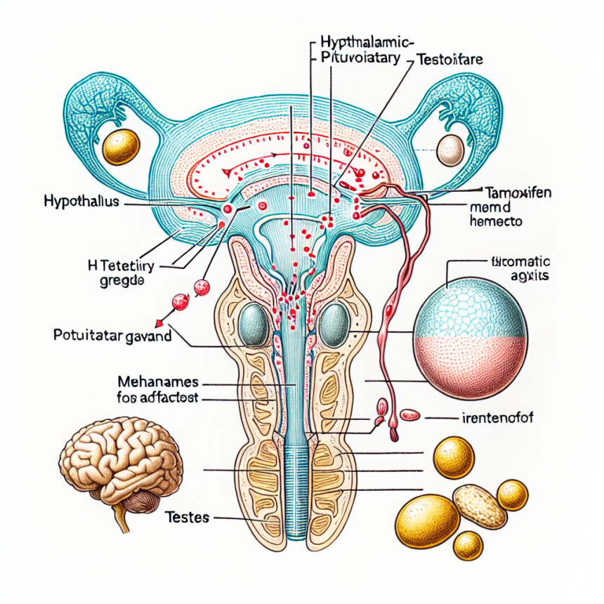 Cómo afecta Tamoxifeno al eje HPTA