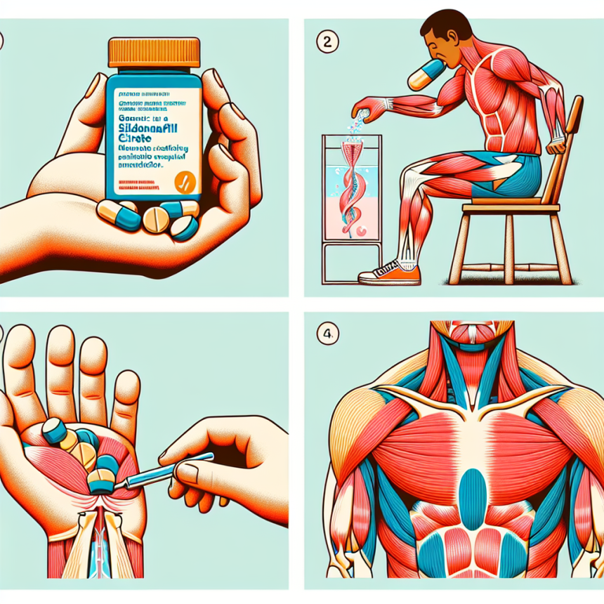 Cómo prevenir calambres musculares con Sildenafil Citrate (Viagra generic)