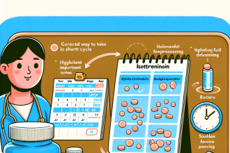 Cómo tomar correctamente Isotretinoina en un ciclo corto