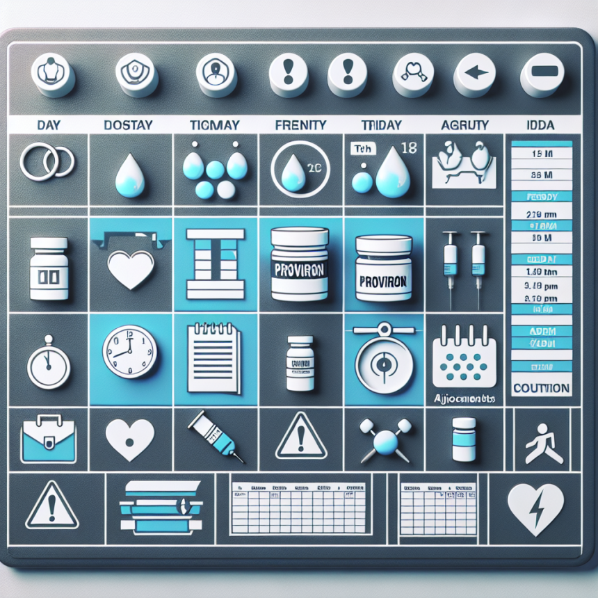 Protocolos semanales con Proviron