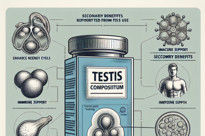 Qué beneficios secundarios se reportan con Testis Compositum