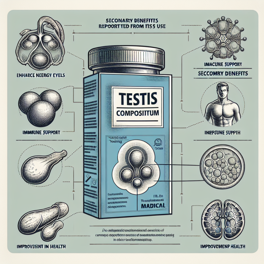 Qué beneficios secundarios se reportan con Testis Compositum