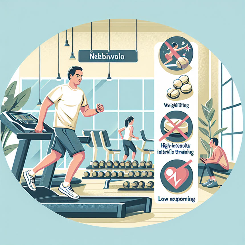 Qué ejercicios evitar si usas Nebivolol por primera vez