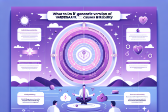 Qué hacer si Vardenafil (Levitra Generic) te produce irritabilidad