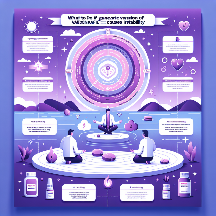 Qué hacer si Vardenafil (Levitra Generic) te produce irritabilidad