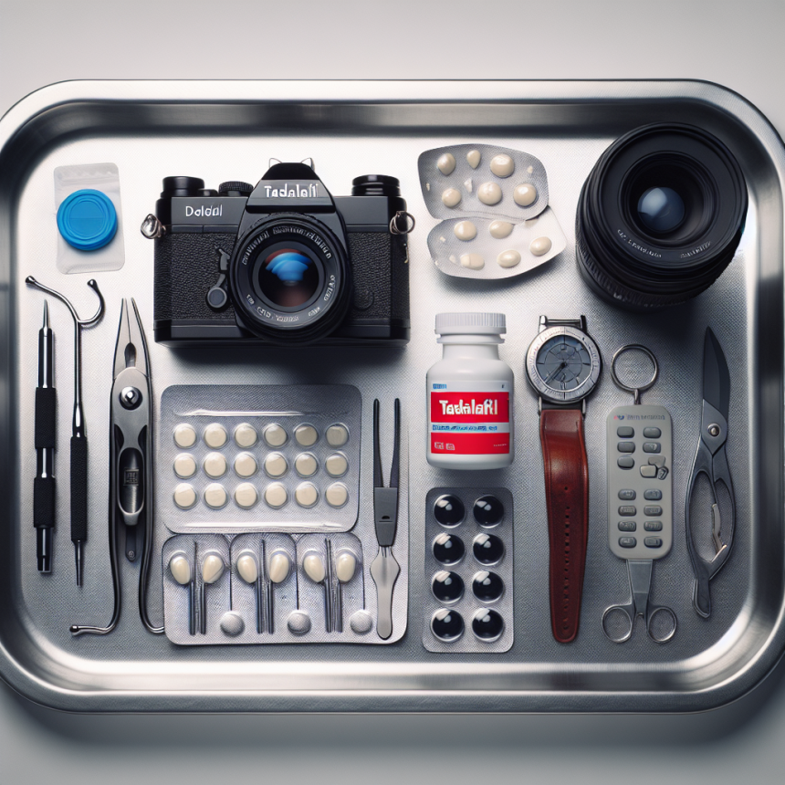Tadalafil en preparación para sesiones fotográficas