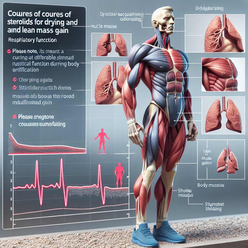 Cómo afecta Cursos de esteroides para secado y modelado corporal (aumento de masa magra) a la respiración durante el esfuerzo