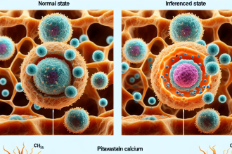 Cómo influye Pitavastatina cálcica en el volumen celular