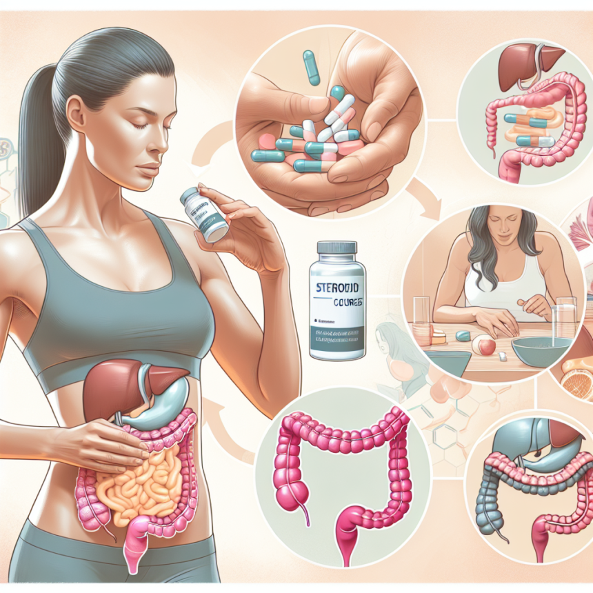 Cómo mantener el sistema digestivo sano con Cursos de esteroides para mujeres