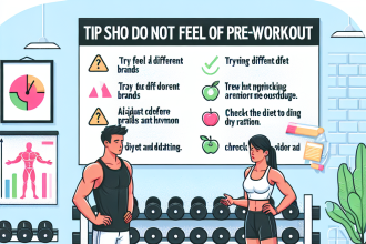 Consejos para quienes no sienten efectos de Pre-Entrenamiento