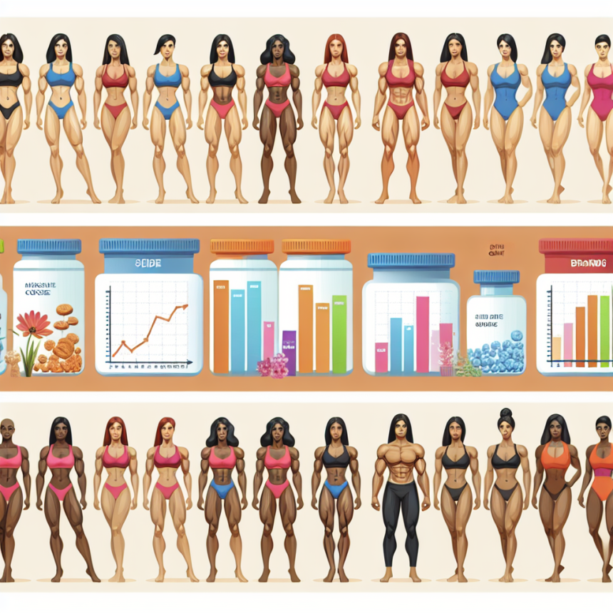 Diferencias de resultados entre marcas de Cursos de esteroides para mujeres