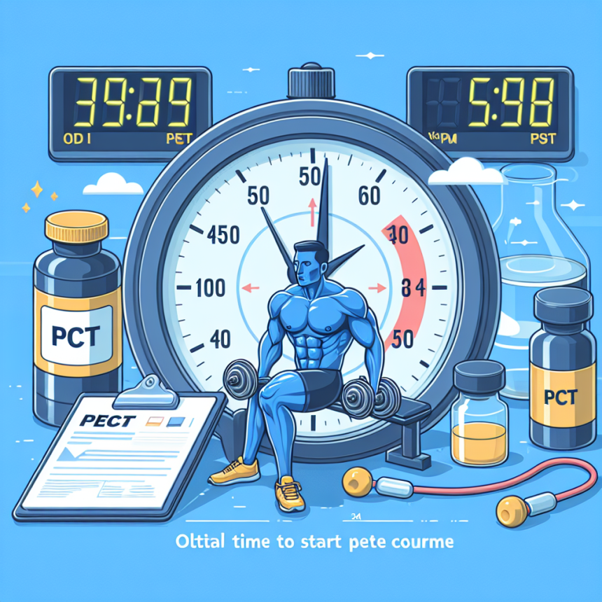 Mejor momento para iniciar PCT tras Cursos de péptidos