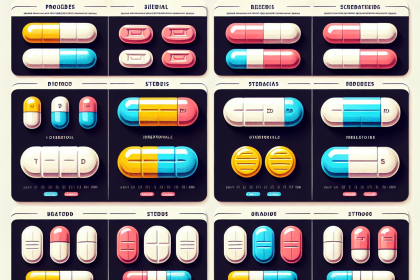otros esteroides orales: comparativa directa