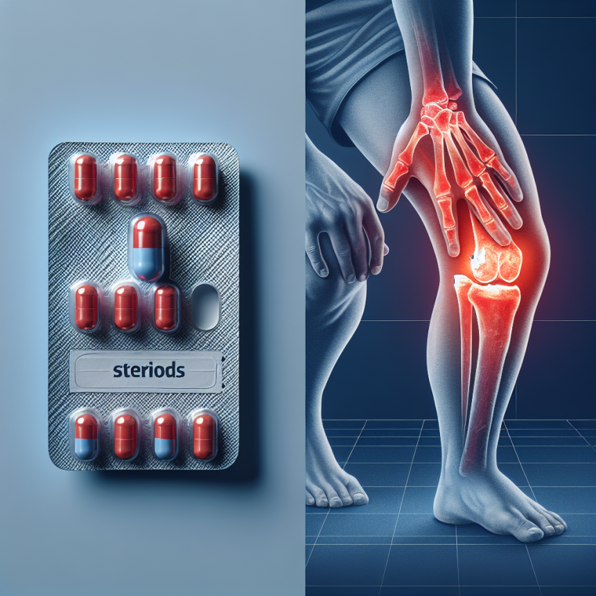 ¿Puede Esteroides Cursos en solitario causar inflamación articular?