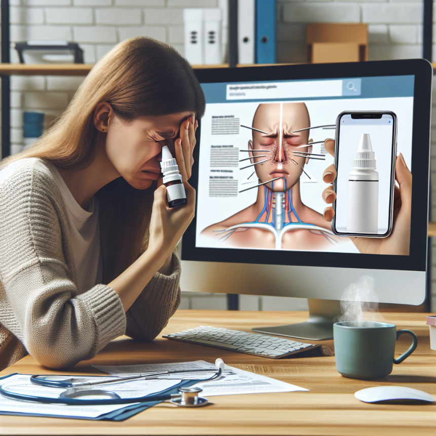 Qué hacer si experimentas dolor al usar Aerosoles nasales