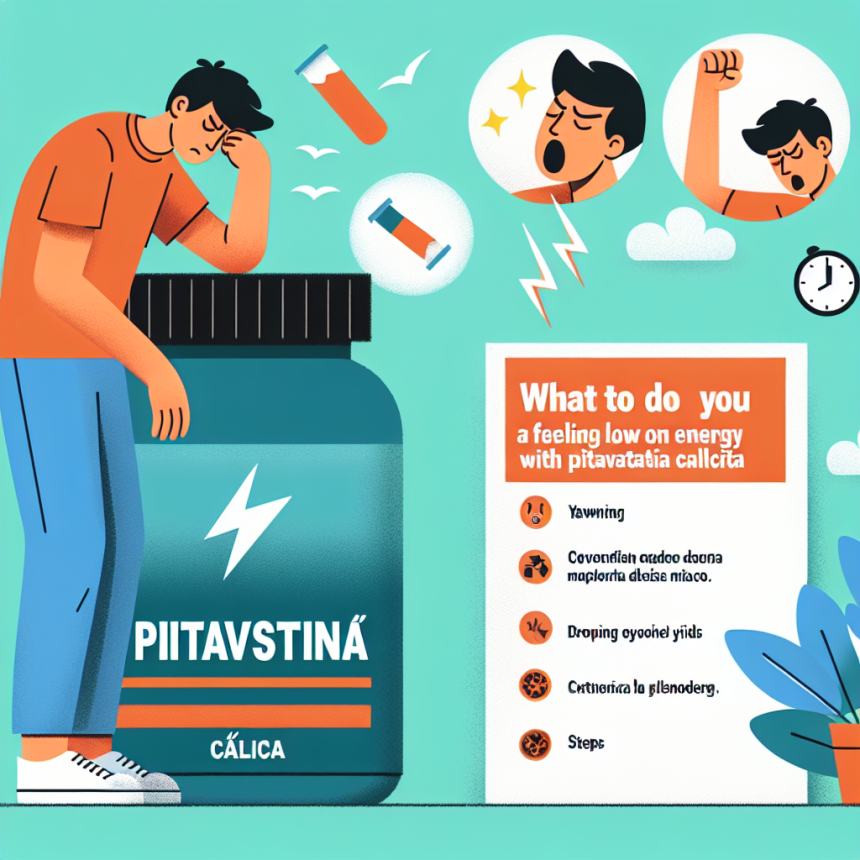 Qué hacer si sientes bajón de energía con Pitavastatina cálcica