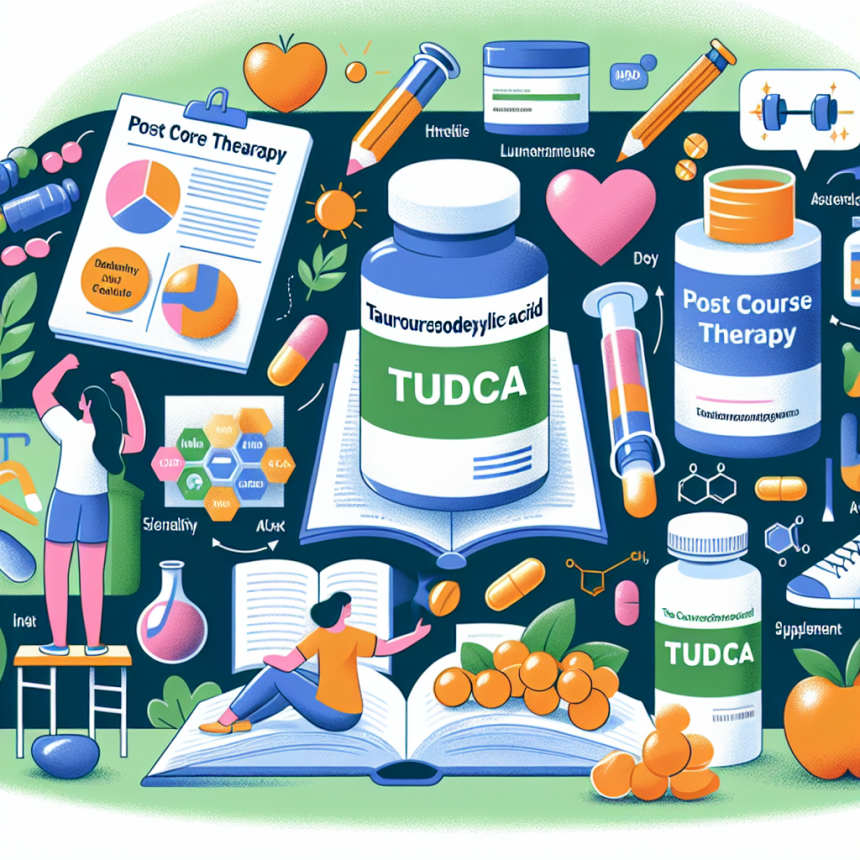 ¿Se necesita TUDCA con Terapia posterior al curso?