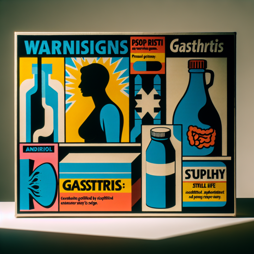 Andriol y gastritis: señales de alarma