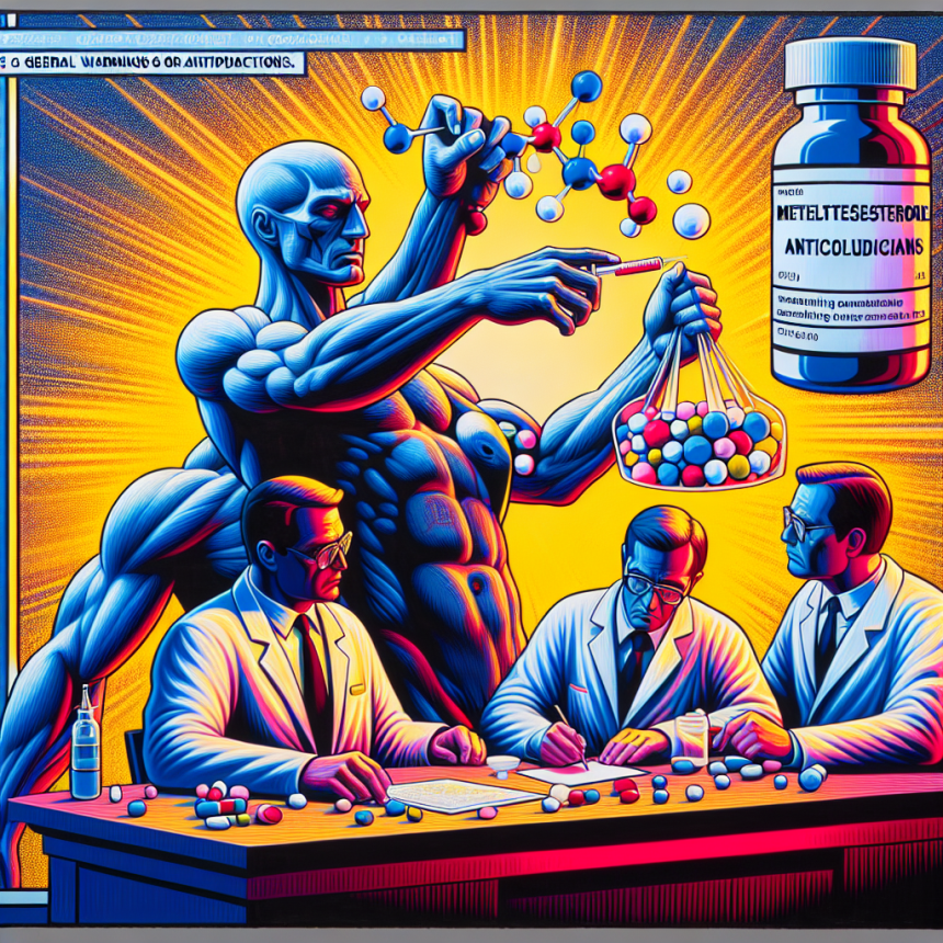 Methyltestosterone con anticoagulantes: advertencias generales