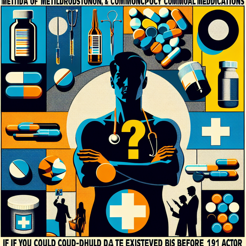 Metildrostanolona y medicamentos comunes: lista de preguntas para tu médico